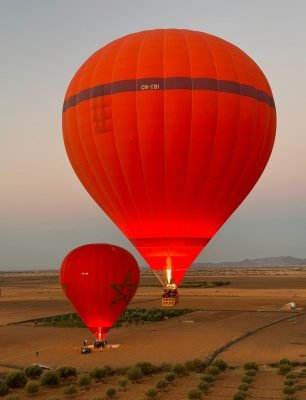 Hot Air Balloon Ride in Marrakech _ Sunrise Adventure #hotairballon